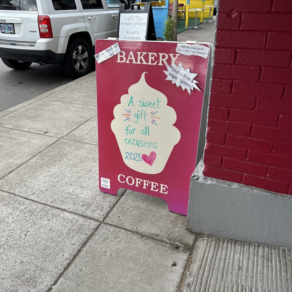 Sarah Bellum’s Bakery & Workshop - Outside signage - Bakeries Near Me - Portland, Oregon