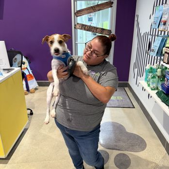 PetSuites Waterford Lakes - Drop off with Tymia (she's like his Mom while at Day Care) - Pet Boarding Near Me - Orlando, Florida PetSuites Waterford Lakes - Drop off with Tymia (she's like his Mom while at Day Care) - Pet Boarding Near Me - Orlando, Florida