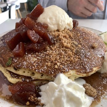 B Bistro + Bakery - Pastelito Pancakes IG: @whatschriseating - Bakeries Near Me - Miami, Florida