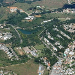 Ufjf / Campus Universitário - Vista panorâmica do Campus da UFJF (Foto: Divulgação)