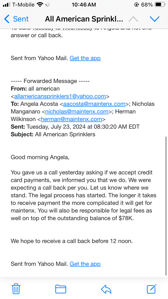 Slide of MaintenX International