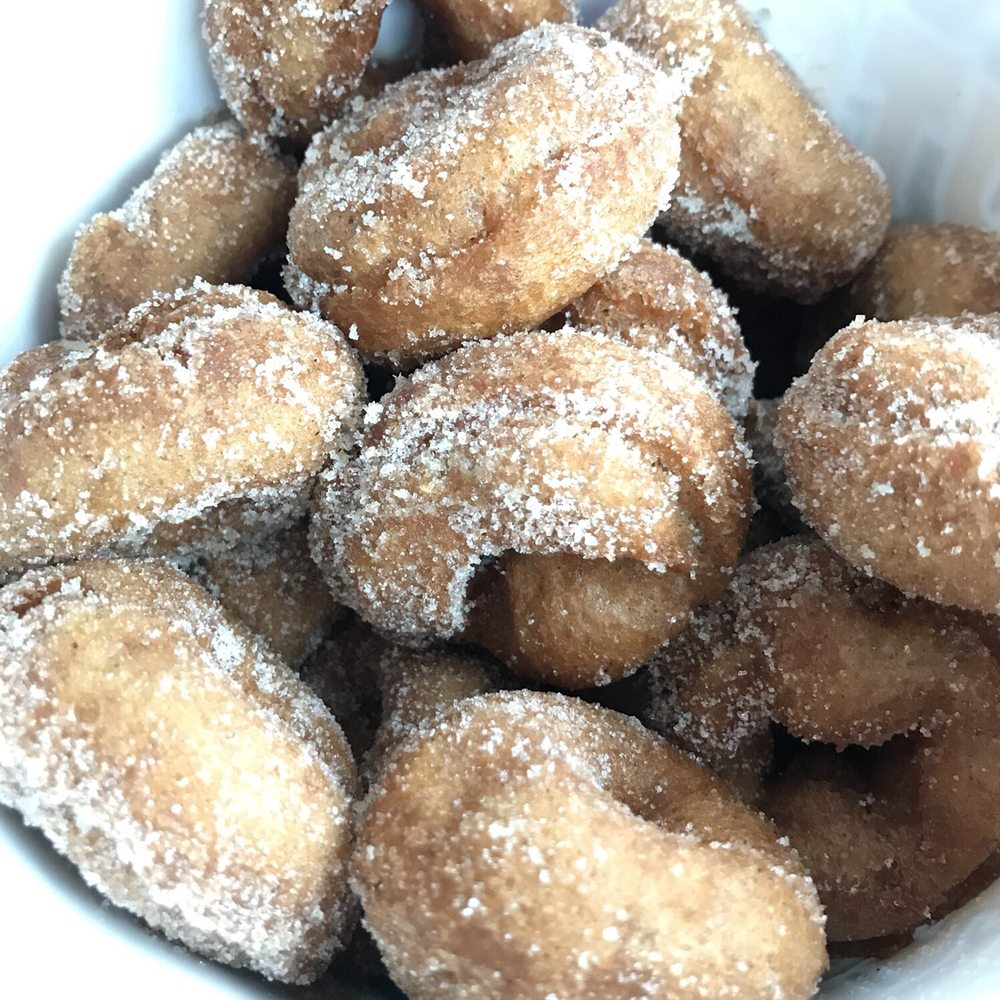 a bowl of donuts a bowl of donuts