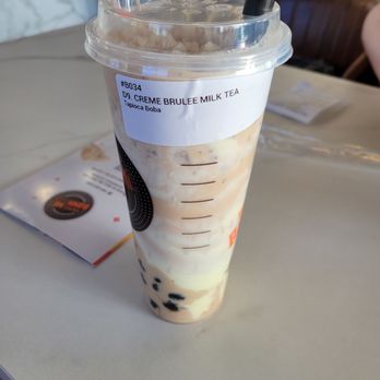 Paris Banh Mi - Glendale - Creme Brulee milk tea with boba - Bubble Tea Near Me - Glendale, Arizona Paris Banh Mi - Glendale - Creme Brulee milk tea with boba - Bubble Tea Near Me - Glendale, Arizona