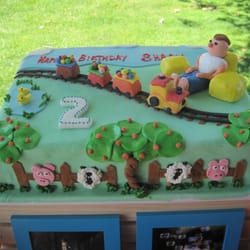 Train cake