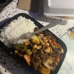 Hong Kong Star - Kong C5. D17. Kung Pao Beef Dinner Meal Combo