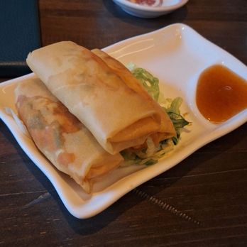 Nine Tailed Fox - Spring shrimp rolls. So good only get 3. They are small - Chinese Near Me - Baltimore, Maryland