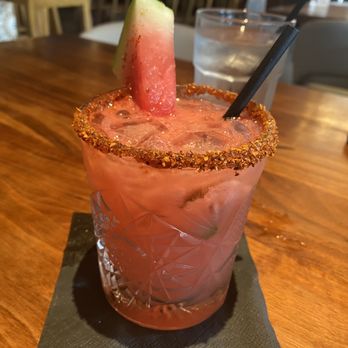 Sol Agave - Watermelon and basil margarita - New Mexican Cuisine Near Me - Santa Monica, California