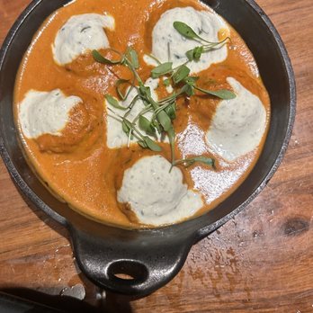 Lazy Dog Restaurant & Bar - Tikka Masala Meatballs - New American Near Me - Irvine, California Lazy Dog Restaurant & Bar - Tikka Masala Meatballs - New American Near Me - Irvine, California