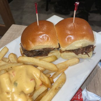 IV Purpose - oxtail sliders cheese fries - Sports Bars Near Me - Brooklyn, New York IV Purpose - oxtail sliders cheese fries - Sports Bars Near Me - Brooklyn, New York