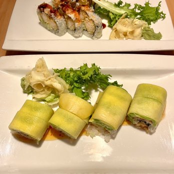 Ko Sushi - Summer Roll and Shrimp Tempura Roll - Japanese Near Me - New York, New York Ko Sushi - Summer Roll and Shrimp Tempura Roll - Japanese Near Me - New York, New York