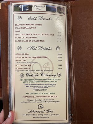 Menu photo 5 Sherwood Inn Ennis, CE