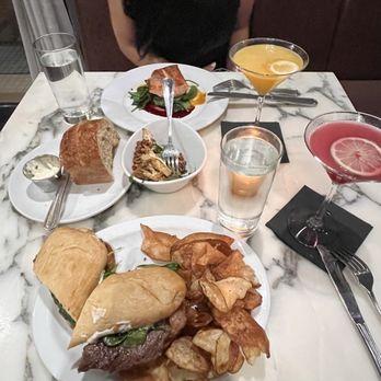 Echo & Rig - Ribeye steak sandwich, ora king salmon, sweet chili cauliflower, complementary sourdough for starter. - Steakhouses Near Me - Sacramento, California Echo & Rig - Ribeye steak sandwich, ora king salmon, sweet chili cauliflower, complementary sourdough for starter. - Steakhouses Near Me - Sacramento, California