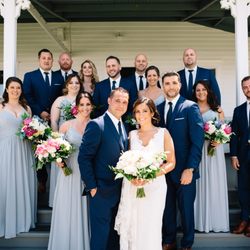 Congratulations to our wonderful Bride and Groom! Everyone looked great!