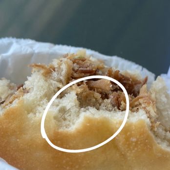 Z-One Kitchen - Human hair in the middle of the bread - Chinese Near Me - San Bruno, California