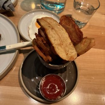 Roger Bar & Restaurant - Fries? - New American Near Me - Mountain View, California