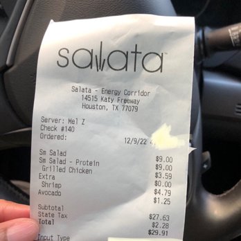 Salata - Two regular salads cost just under $30. - Salad Near Me - Houston, Texas Salata - Two regular salads cost just under $30. - Salad Near Me - Houston, Texas