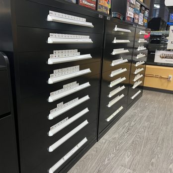Anime Kat - Single serving Pokémon cards in file drawers. Kinda cool. - Videos & Video Game Rental Near Me - Port Angeles, Washington