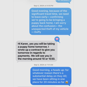 Lochavens Rottweilers - Bait & Switch continues: Sidwell demanded I sign a contract that he developed requiring $200 a month starting 9/ 2024 &ea month for 10 month - Pet Breeders Near Me