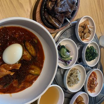 Choi's Garden - Kalbi with spicy noodles lunch special set - Korean Near Me - Honolulu, Hawaii Choi's Garden - Kalbi with spicy noodles lunch special set - Korean Near Me - Honolulu, Hawaii