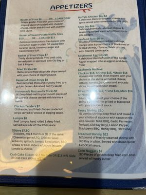 Menu photo 2 Point Break Cafe Chesapeake, VA