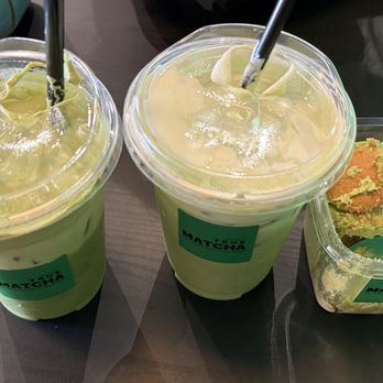 True Matcha - Double matcha latte, true matcha latte, matcha banana pudding - Coffee & Tea Near Me - Las Vegas, Nevada