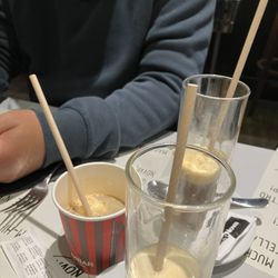 Crep Nova - Scottish coffee with cream (never thought it would have whiskey) it sure did kept me up for straight 24 hrs!!