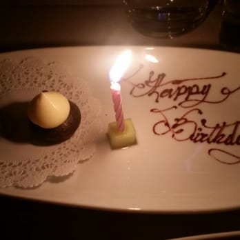 Robert - Free birthday cake @ the Robert - New American Near Me - New York, New York