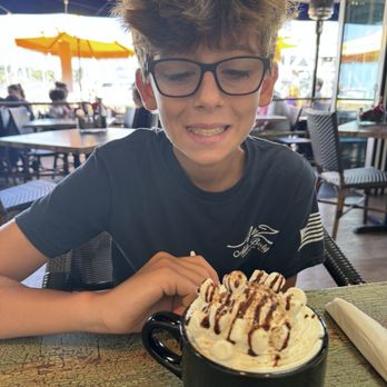 Stratford at the Harbor - He was so happy his hair exploded - Breakfast & Brunch Near Me - Oceanside, California Stratford at the Harbor - He was so happy his hair exploded - Breakfast & Brunch Near Me - Oceanside, California