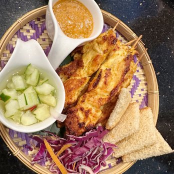Urban Thai Kitchen - Chicken Satay - Thai Near Me - Katy, Texas