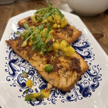 Adriana's Cocina - Grilled Salmon with Mango Salsa - Caterers Near Me - Temecula, California