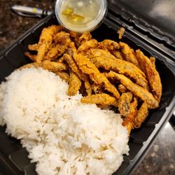Crispy Town - Fried smelt meal