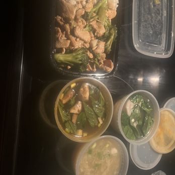 Bamboo Bistro - Pflugerville - The whole bland ass meal - Chinese Near Me - Pflugerville, Texas