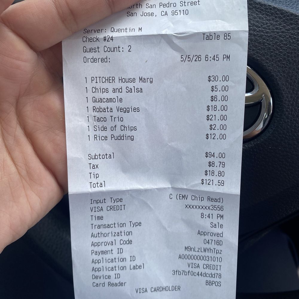 Receipt Receipt