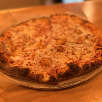 Farm To Fire - a cheese pizza on a plate - Pizza Near Me - Monroe, New Hampshire Farm To Fire - a cheese pizza on a plate - Pizza Near Me - Monroe, New Hampshire