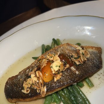 Ellington Park Bistro - BRANZINO ALMONDINE - French Near Me - Washington, DC, District of Columbia
