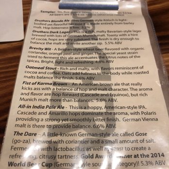 Druthers Brewing - Everything on tap at Druthers, July 2018 - Brewpubs Near Me - Schenectady, New York Druthers Brewing - Everything on tap at Druthers, July 2018 - Brewpubs Near Me - Schenectady, New York