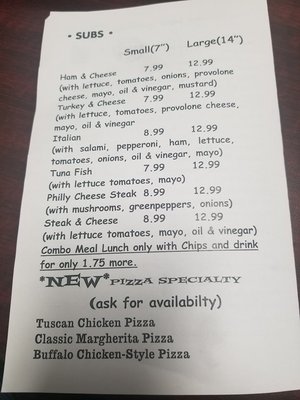 Menu photo 3 Old School Pizzeria Port Royal, SC