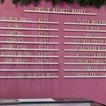 Twelve Baskets Bakery - Bakery menu and prices - Bakeries Near Me - Glencoe, Alabama Twelve Baskets Bakery - Bakery menu and prices - Bakeries Near Me - Glencoe, Alabama