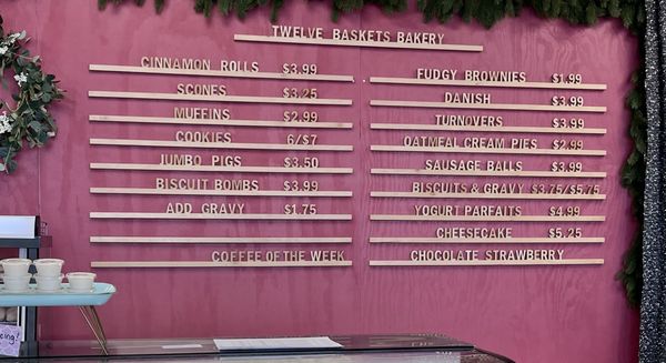 Menu photo 1 Twelve Baskets Bakery Glencoe, AL Menu photo 1 Twelve Baskets Bakery Glencoe, AL