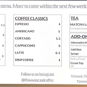 Flow Wine & Coffee - Coffee & Tea Near Me - Burbank, California Flow Wine & Coffee - Coffee & Tea Near Me - Burbank, California