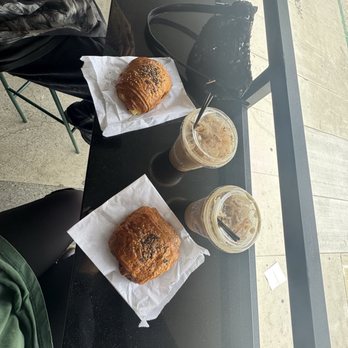 CoffeeDrunk - Everything croissant with cream cheese. - Coffee & Tea Near Me - Long Beach, California