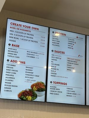 Menu photo 6 Oke Poke San Ramon, CA