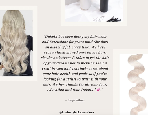 Testimonials - We are dedicated to delivering exceptional beauty services that leave our clients looking and feeling their best. Known for our meticulous attention to detail and commitment to excellence, we specialize in creating stunning hair transformations and flawless lash extensions tailored to enhance each client’s unique style. Our team of skilled professionals uses premium-quality products and the latest techniques to ensure long-lasting, beautiful results. With a strong focus on client satisfaction, we provide a welcoming, luxurious experience that has earned us a reputation as a trusted leader in the beauty industry.