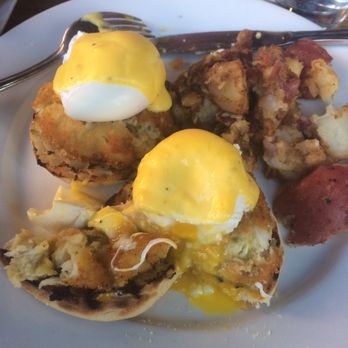 Anthony David's - Crab Cake Benedict was really good. Potatoes were ok but a little cold. Would def eat here again if in the area. - Breakfast & Brunch Near Me - Hoboken, New Jersey Anthony David's - Crab Cake Benedict was really good. Potatoes were ok but a little cold. Would def eat here again if in the area. - Breakfast & Brunch Near Me - Hoboken, New Jersey