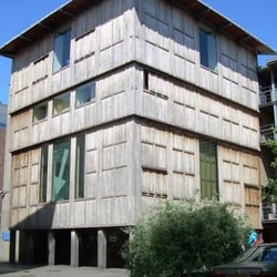 Players Theatre - Courtesy of http://www.arthurlloyd.co.uk/Dublin/SamuelBeckettCentreDublinMay2009.jpg