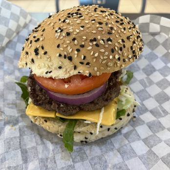 Hong Bo Burger & Poutine - Beef Teriyaki burger - Burgers Near Me - Markham, Ontario Hong Bo Burger & Poutine - Beef Teriyaki burger - Burgers Near Me - Markham, Ontario