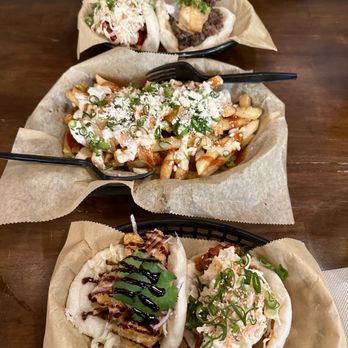 Hot Asian Buns - Bao and kimchi fries - Asian Fusion Near Me - Sanford, Florida