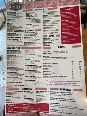 Menu photo 8 Anejo Daytona Beach Daytona Beach, FL