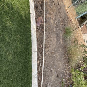 Alan's Tree Care - Exposed broken pipe - Tree Services Near Me - Jurupa Valley, California