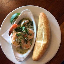 Garlicky Shrimp and Baguette Garlicky Shrimp and Baguette
